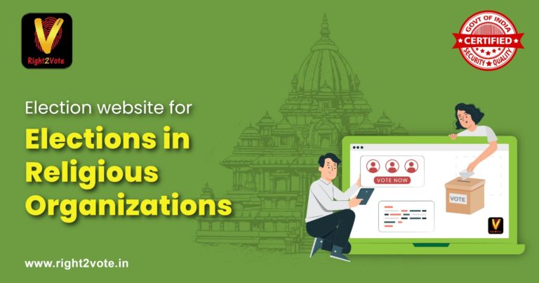 Election website for elections in Religious organizations